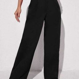 Next One Women Relaxed Straight Leg Loose Fit High-Rise Easy Wash Trouser-picture-16