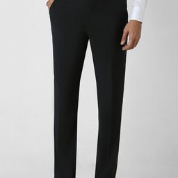 Van Heusen Men Slim Fit Mid-Rise Formal Trousers-picture-3
