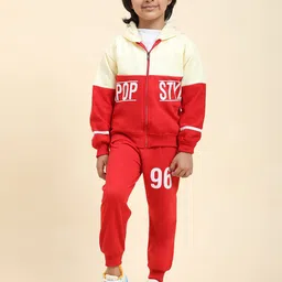 Ameeha Boys Typography Printed Sweatshirts  With Trousers-image-66