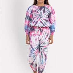 Growing Tree Girls Printed Organic Cotton T-shirt with Trousers-image-65