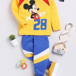 carrydreams Boys Printed Pure Cotton T-shirt with Trousers-image-49