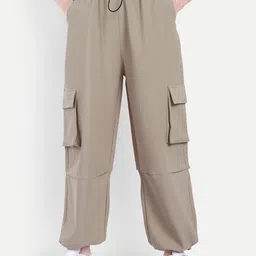BROADSTAR Smart Regular Fit High-Rise Trousers-image-55