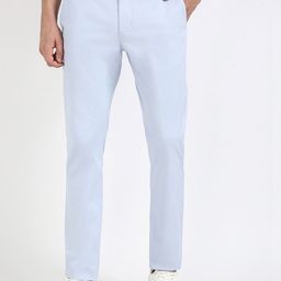 Tommy Hilfiger Men Slim Fit Mid-Rise Chinos Trousers-image-80