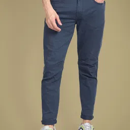 Flying Machine Men Tapered Fit Chinos Trousers-image-6