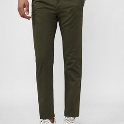 Peter England Casuals Men Slim Fit Chinos Trousers-picture-20