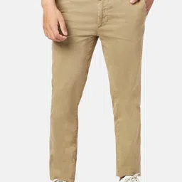 Urban Ranger by pantaloons Men Slim Fit Cotton Trousers-image-48