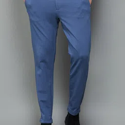 CODE by Lifestyle Men Slim Fit Cotton Chinos Trousers-99