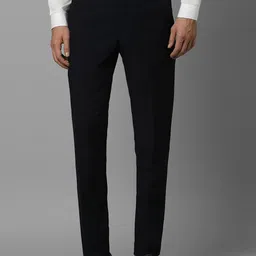Louis Philippe Men Mid-Rise Slim Fit Trousers-picture-21
