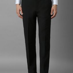 Luxure by Louis Philippe Men Slim Fit Formal Trousers-picture-26