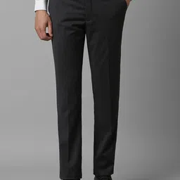 Luxure by Louis Philippe Men Slim Fit Formal Trousers-picture-27