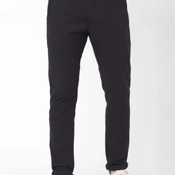 Celio Men Black Slim Fit Cotton Chinos-image-46