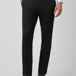 V Dot Men Skinny Fit Formal Trousers-image-67
