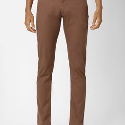 Peter England Casuals Men Skinny Fit Chinos Trousers-picture-8