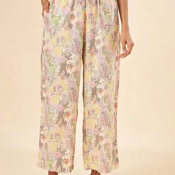 AKKRITI BY PANTALOONS Women Printed Parallel Trouser-image-56