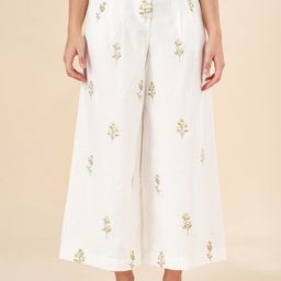 AKKRITI BY PANTALOONS Women Floral Printed Parallel Trouser-image-58