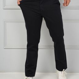 JOHN WATSON Men Mid-Rise Comfort Chinos Trousers-image-92