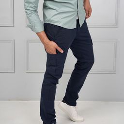 JOHN WATSON Men Comfort Mid-Rise Cotton Trousers-image-45