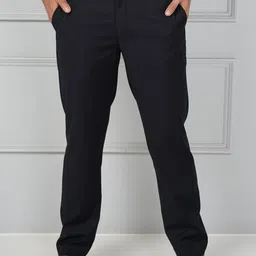 JOHN WATSON Men Comfort Cotton Formal Trousers-image-92