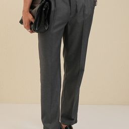 LOCOMOTIVE Men Pleated Trousers-image-86