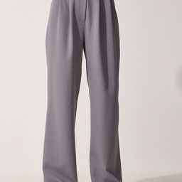 Happiness istanbul Women Pleated Trousers-image-57
