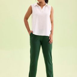 Go Colors Women Relaxed Mid-Rise Trousers-picture-44