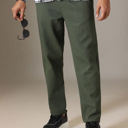 Banana Club Men Relaxed Mid-Rise Regular Fit Trousers-image-55