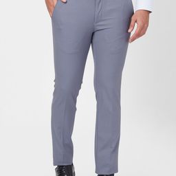 Park Avenue Men Mid-Rise Slim Fit Trousers-image-12