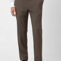 Van Heusen Men Slim Fit Formal Trousers-picture-5