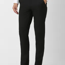 Van Heusen Men Slim Fit Mid-Rise Formal Trousers-picture-35