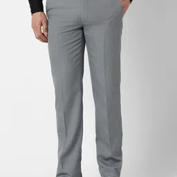 Van Heusen Men Slim Fit Formal Trousers-picture-43
