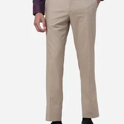 METAL Men Slim Fit Formal Trousers-image-60