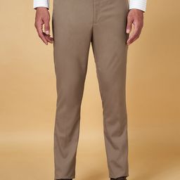 BYFORD by Pantaloons Men Mid-Rise Slim Fit Formal Trousers-picture-16