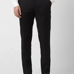 Peter England Elite Men Mid-Rise Slim Fit Formal Trouser-picture-20