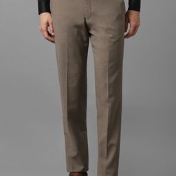 Luxure by Louis Philippe Men Slim Fit Formal Trouser-image-78