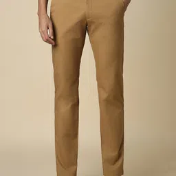 Allen Solly Men Mid-Rise Slim Fit Trousers-picture-27
