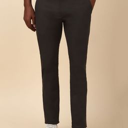 Allen Solly Men Mid-Rise Slim Fit Trousers-picture-42