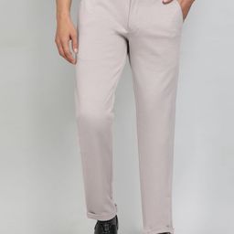 Greenfibre Men Slim Fit Formal Trousers-image-95