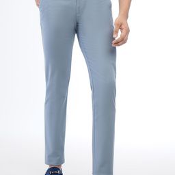 Greenfibre Men Slim Fit Mid-Rise Cotton Regular Trousers-picture-35