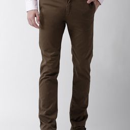 Celio Men Slim Fit Mid-Rise Cotton Chinos-image-101