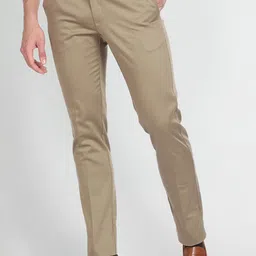Arrow Men Mid Rise Autoflex Hudson Slim Trousers-picture-28