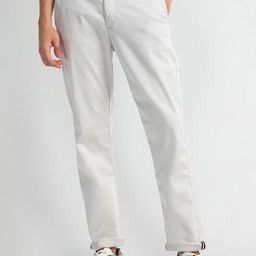Arrow Sport Men Mid-Rise Zip Flat-Front Cotton Slim Fit Trouser-picture-24