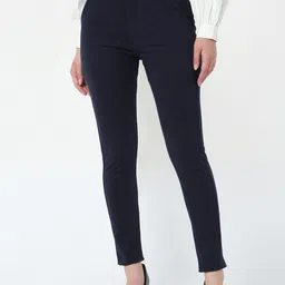 Smarty Pants Women Blue Trousers-image-83