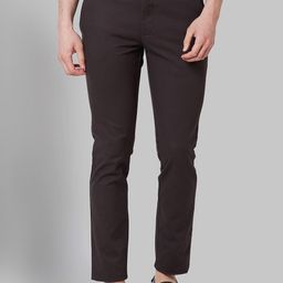 Parx Men Tapered Fit Trousers-image-49