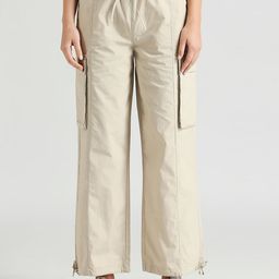 Pepe Jeans Women Loose Fit High-Rise Pure Cotton Cargos-image-76
