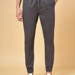 Urban Ranger by pantaloons Men Cotton Slim Fit Joggers-image-98