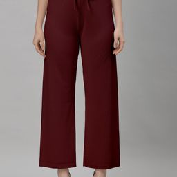 NEUDIS Women Relaxed Straight Fit Mid-Rise Parallel Trousers-image-73