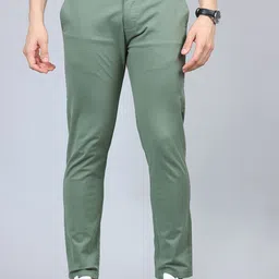 Bushirt Men Smart Slim Fit Pure Cotton Chinos Trousers-picture-29