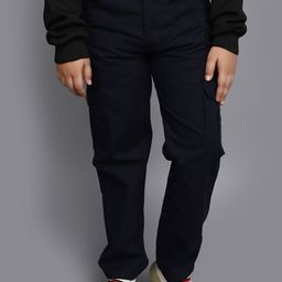 V-Mart Boys Mid-Rise Cotton Cargo Trousers-picture-0
