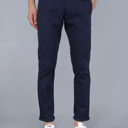 TQS Men Navy Blue Chinos Trousers-picture-41
