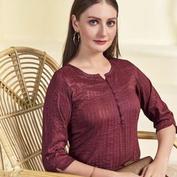 KALINI Striped Straight Kurta with Trouser-image-1